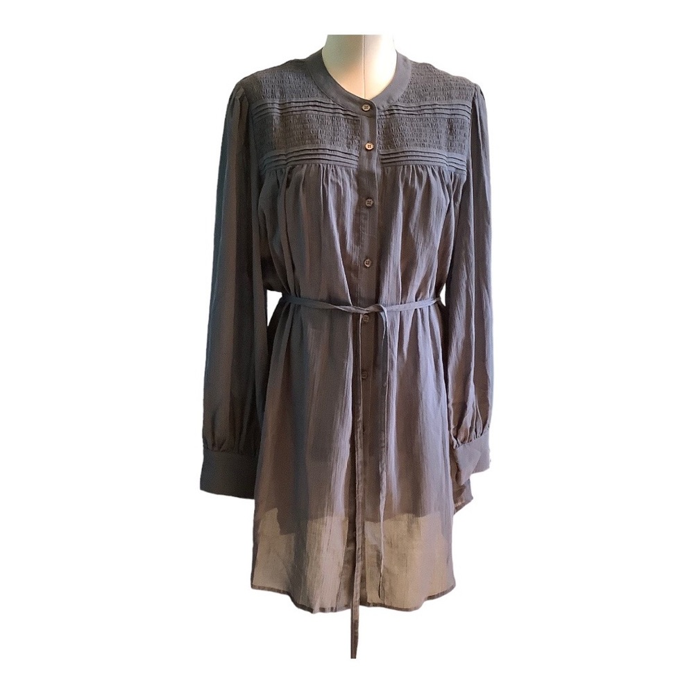 Auguste Mini Shirt Dress